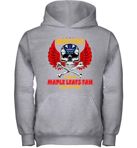 NHL Damn Right I Am A Tampa Bay Lightning Win Or Lose Skull Hockey Sports PMYLAED6yLE youth hoodie 43 95 151514 front sport grey