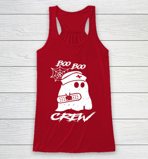 Boo Boo Crew Nurse Ghost Funny Halloween Costume Gift Long Sleeve T Shirt.D2SMT7UJCV Racerback Tank 4