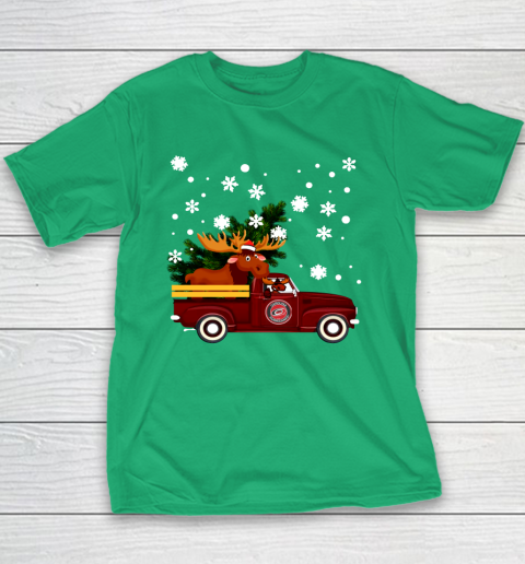 Carolina Hurricanes Bring Christmas Home NHL Youth T-Shirt 3