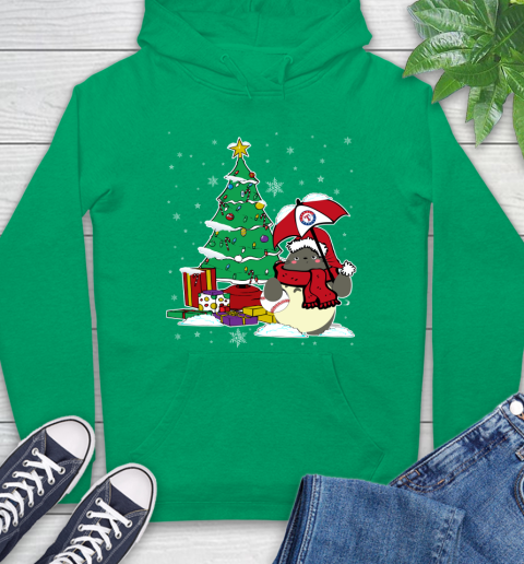 Texas Rangers MLB Baseball Cute Tonari No Totoro Christmas Sports Hoodie 8