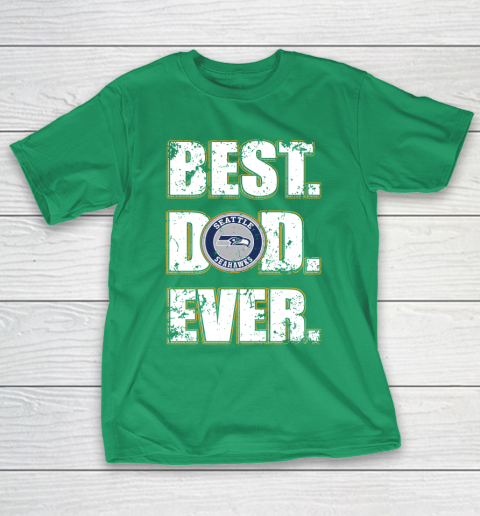 NFL Seattle Seahawks Football Best Dad Ever Family Shirt T-Shirt 5