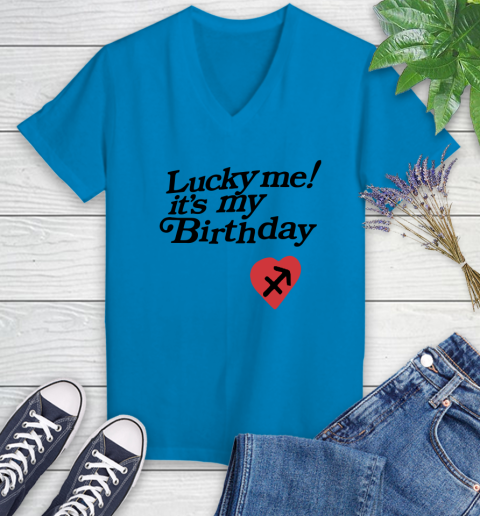 Lucky me it's my birthday shirt 63