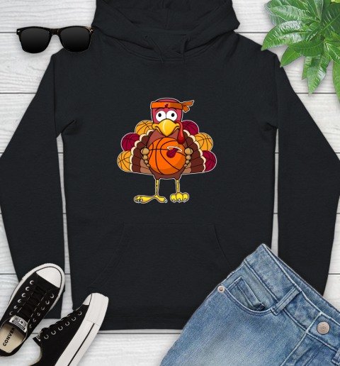 Miami Heat Turkey thanksgiving day Youth Hoodie 2