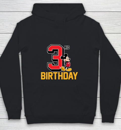 Disney Mickey Mouse My 3rd Birthday Youth Hoodie