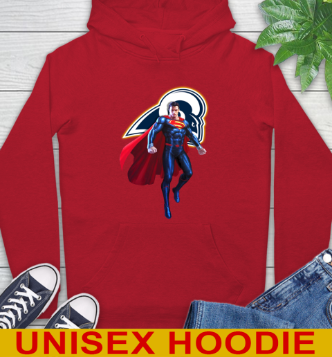 NFL Superman DC Sports Football Los Angeles Rams Hoodie 10