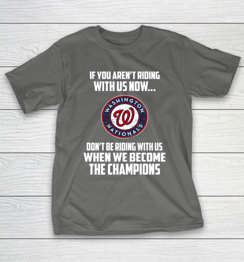 MLB Washington Nationals Baseball We Become The Champions T-Shirt 8