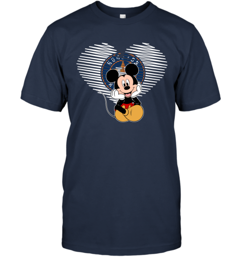 MLB Houston Astros The Heart Mickey Mouse Disney Baseball T Shirt