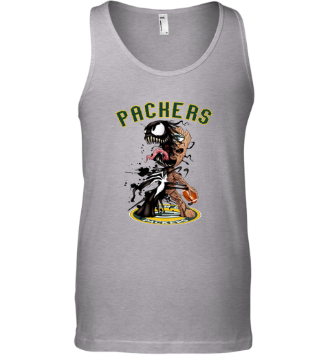 NFL Green Bay Packers Football Venom Groot Guardians Of The Galaxy u3XyO1EVrB3 unisex tank 17 95 151514 front sport grey