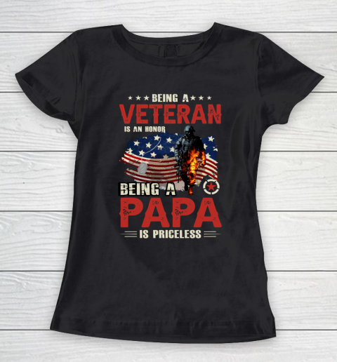 Veteran Shirt Papa Veteran Women's T-Shirt