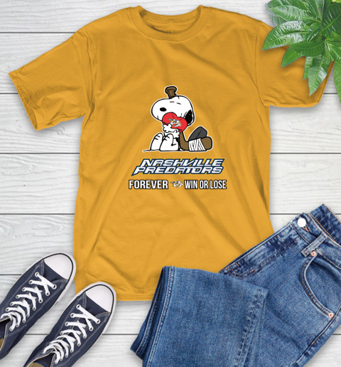 NHL The Peanuts Movie Snoopy Forever Win Or Lose Hockey Nashville Predators 3