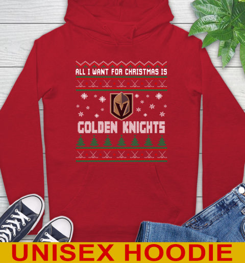 Vegas Golden Knights NHL Hockey All I Want For Christmas Is My Team Sports 22