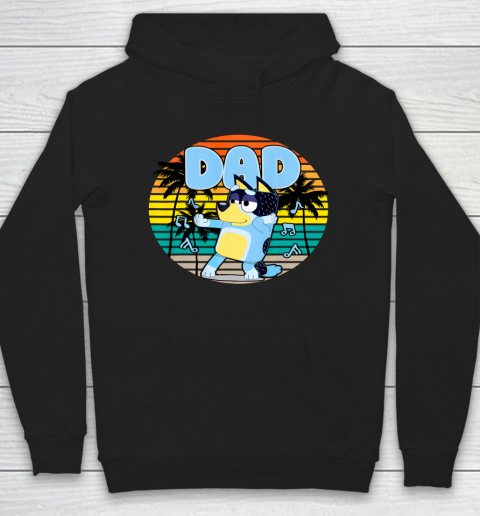 Fathers Blueys Dad Love Gifts Hoodie