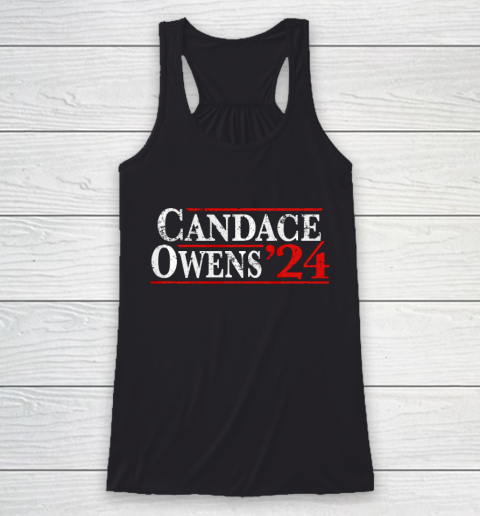 Candace Owens 2024 Vintage Distressed Campaign Election Racerback Tank