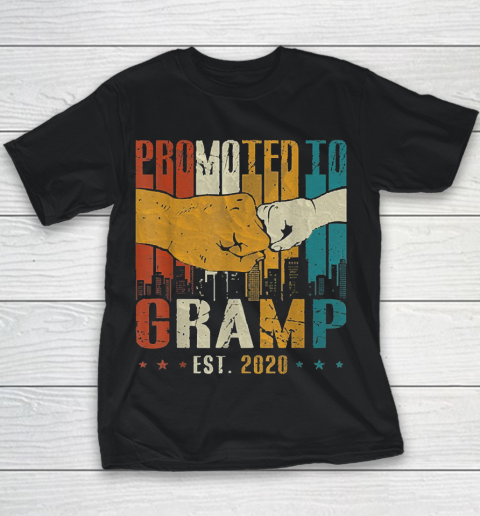 Grandpa Funny Gift Apparel  New Grandpa Father's Day Gifts Promoted To Youth T-Shirt