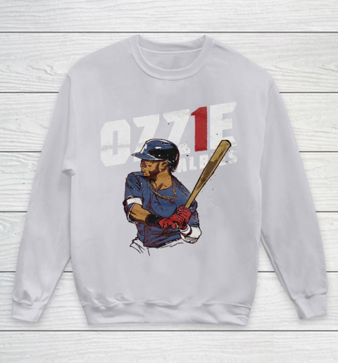 Ozzie Albies 1 Atlanta Brave Youth Sweatshirt 3
