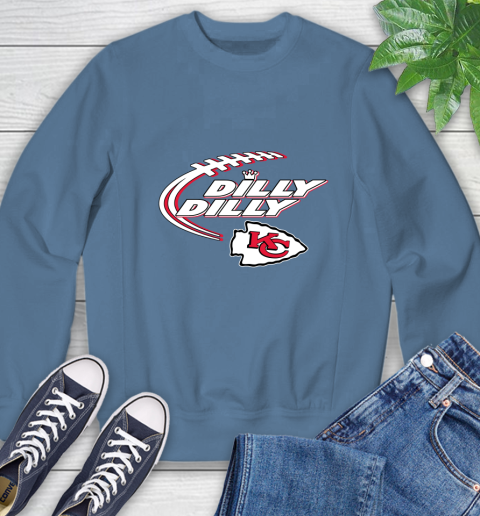NFL Kansas City Chiefs Dilly Dilly Football Sports Sweatshirt 7