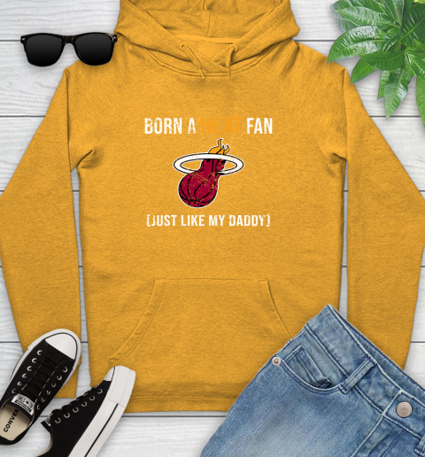 NBA Miami Heat Loyal Fan Just Like My Daddy Basketball Shirt Youth Hoodie 2