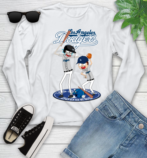 MLB Los Angeles Dodgers Rick And Morty Baseball 125