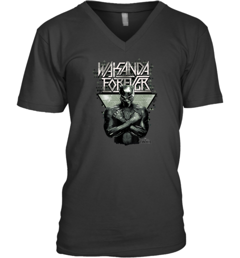 Wakanda Forever V-Neck T-Shirt