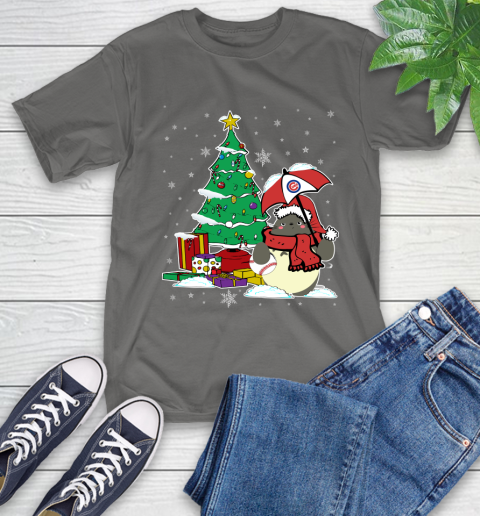 Chicago Cubs MLB Baseball Cute Tonari No Totoro Christmas Sports T-Shirt 10