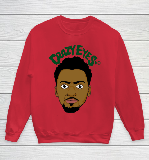 Bobby Portis Jr Crazy Eyes Youth Sweatshirt 4