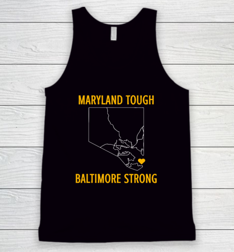 Maryland Tough Baltimore Strong Tank Top