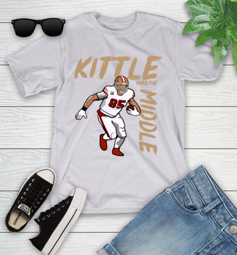 George Kittle Kittle Over the Middle San Francisco Shirt 104