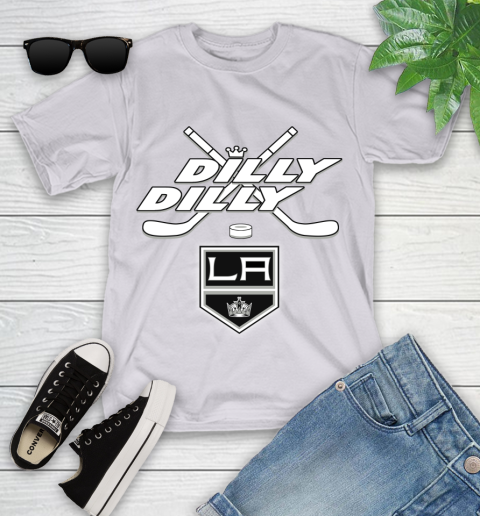 NHL Los Angeles Kings Dilly Dilly Hockey Sports Youth T-Shirt 4