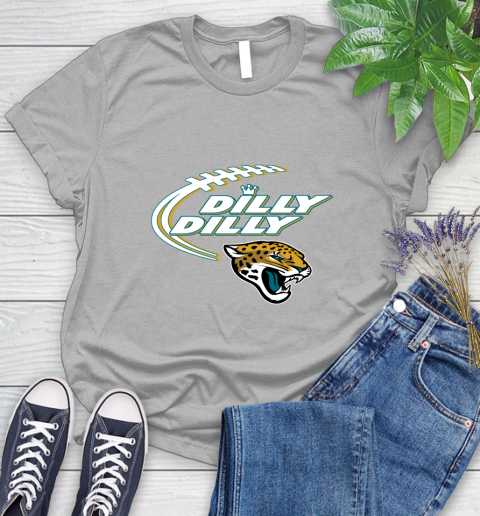 NFL Jacksonville Jaguars Dilly Dilly Football Sports Women's T-Shirt 5