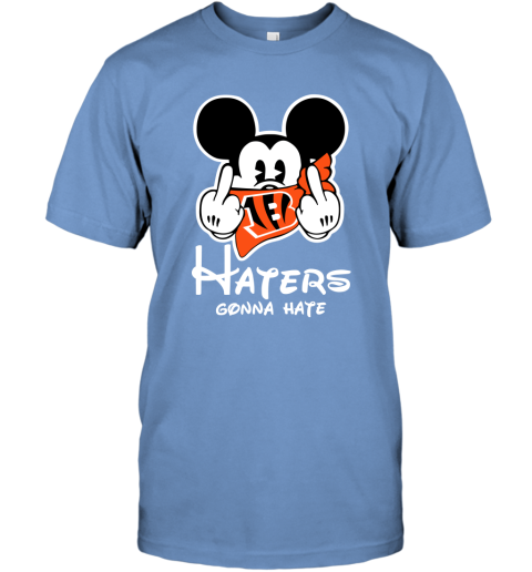 NFL Cincinnati Bengals Haters Gonna Hate Mickey Mouse T-Shirt