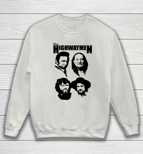 Willie Nelson Johnny Cash Outlaw Country Super Group The Highwaymen Sweatshirt 8