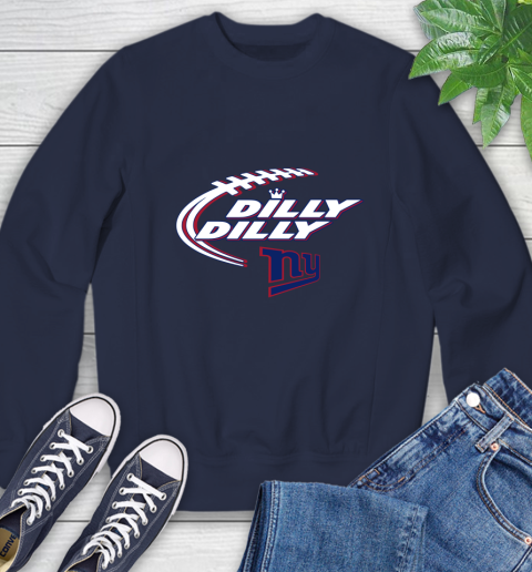 NFL New York Giants Dilly Dilly Football Sports Sweatshirt 3