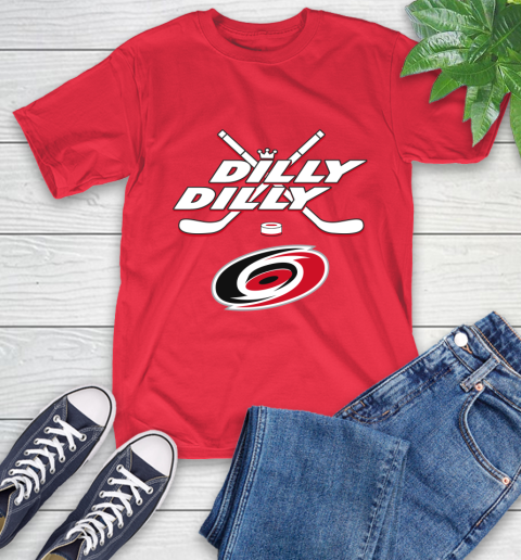 NHL Carolina Hurricanes Dilly Dilly Hockey Sports T-Shirt 10
