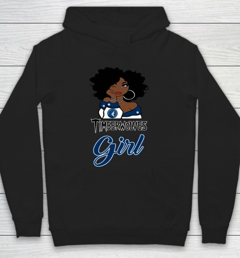Minnesota Timberwolves Girl NBA Hoodie 2