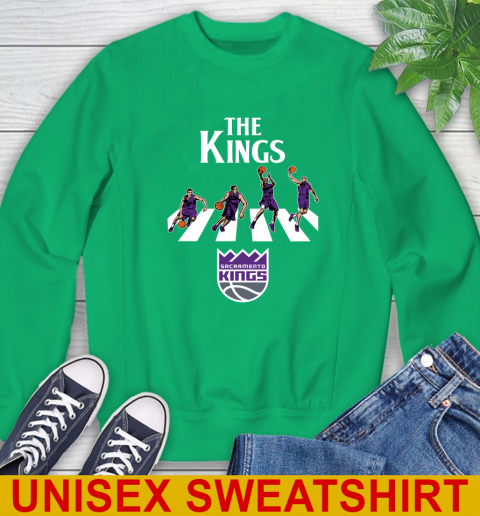 NBA Basketball Sacramento Kings The Beatles Rock Band Shirt Sweatshirt 8