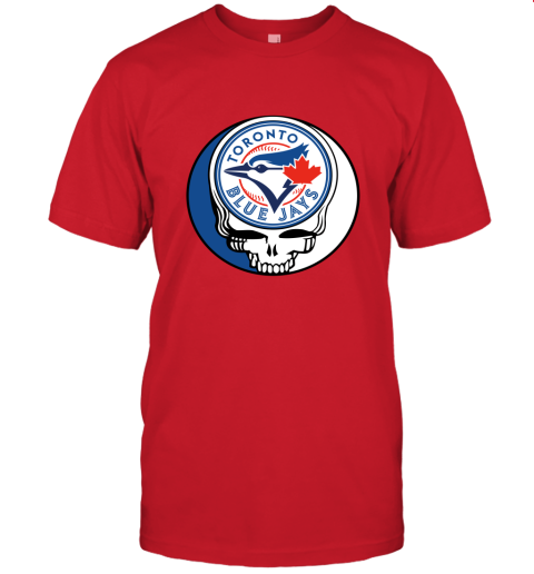 Toronto Blue Jays The Grateful Dead Baseball MLB Mashup Unisex Jersey Tee 