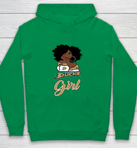 Anaheim Ducks Girl NHL Youth Hoodie 6