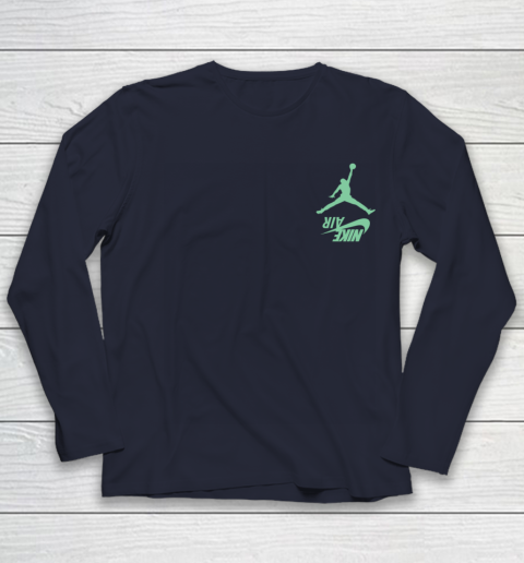 Travis Scott Jordan Cactus Jack Highest Olive Front And Back Youth Long Sleeve 2