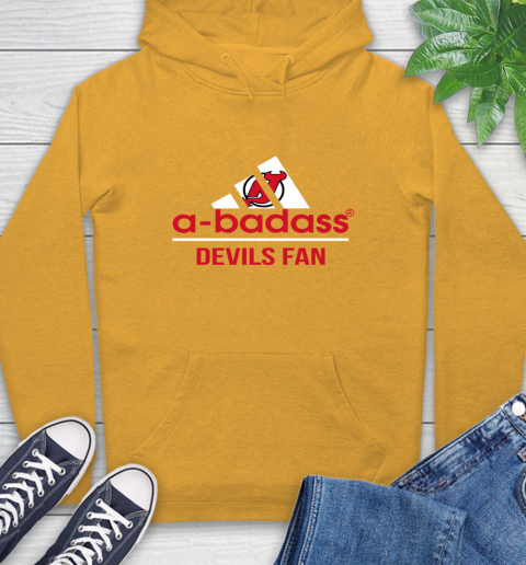 NHL A Badass New Jersey Devils Fan Adidas Hockey Sports Hoodie 2