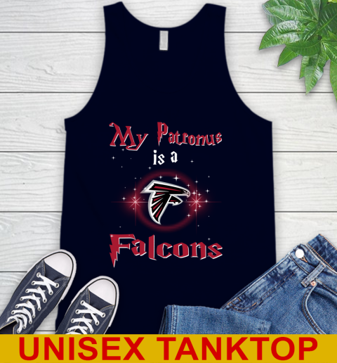 NFL Football Harry Potter My Patronus Is A Atlanta Falcons Tank Top 2