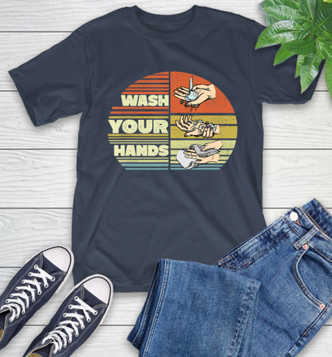 Nurse Shirt Wash Your Hands Retro Distress T Shirt Itees Global