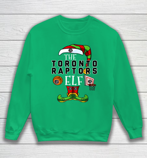 Toronto Raptors Christmas ELF Funny NBA Sweatshirt 5