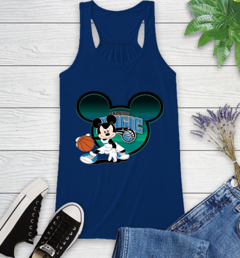 NBA Orlando Magic Mickey Mouse Disney Basketball Racerback Tank 9