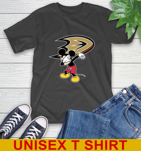 Anaheim Ducks NHL Hockey Dabbing Mickey Disney Sports T-Shirt 2