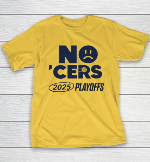 No ‘Cers Sad Face Indiana Pacers Youth T-Shirt