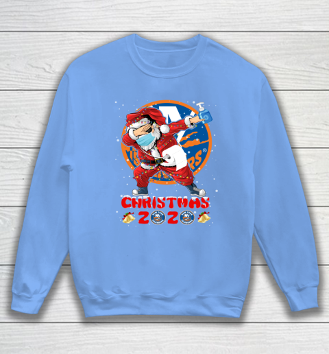 New York Islanders Funny Santa Claus Dabbing Christmas 2020 NHL Sweatshirt 8