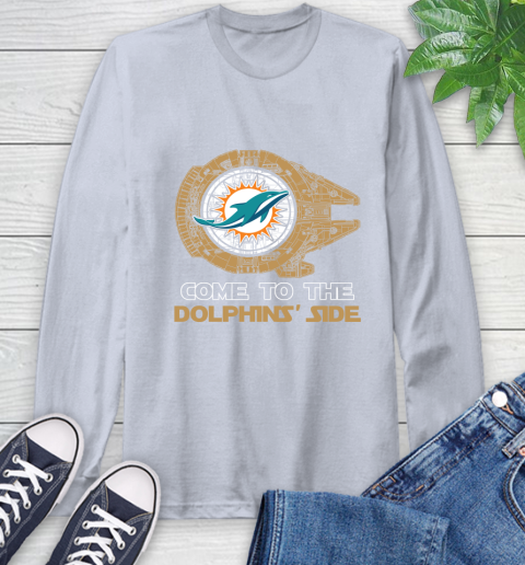 NFL Come To The Miami Dolphins Wars Football Sports Long Sleeve T-Shirt 6