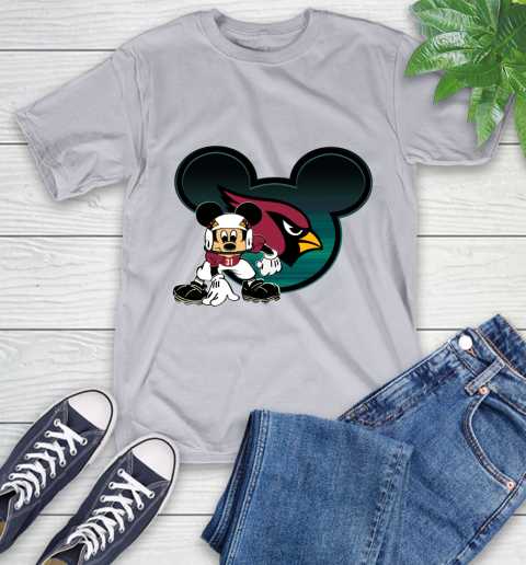NFL Arizona Cardinals Mickey Mouse Disney Football T Shirt T-Shirt 6