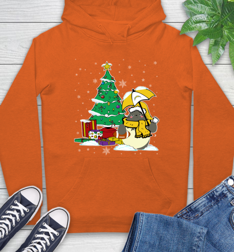Los Angeles Chargers NFL Football Cute Tonari No Totoro Christmas Sports Hoodie 4