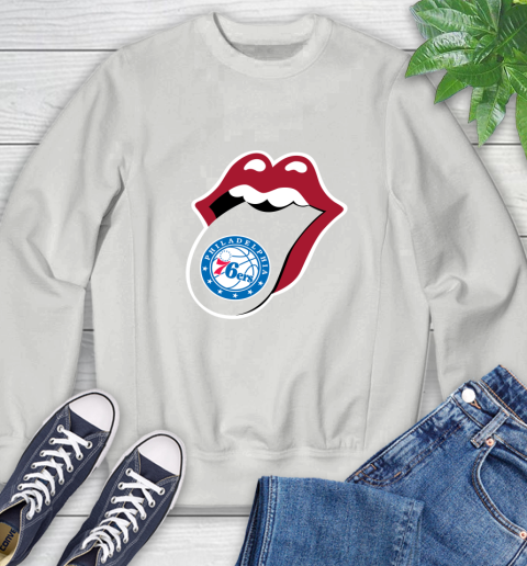 Philadelphia 76ers NBA Basketball Lips I Root For My Team Adoring Fan 29